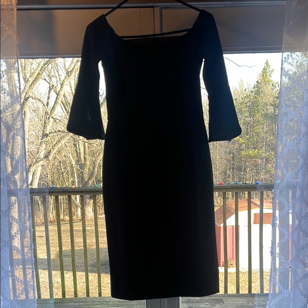 Elegant Black Women's Dress